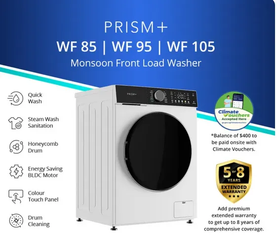 PRISM+ Washing machine- Lazada Mega Deal! Spectacular price!