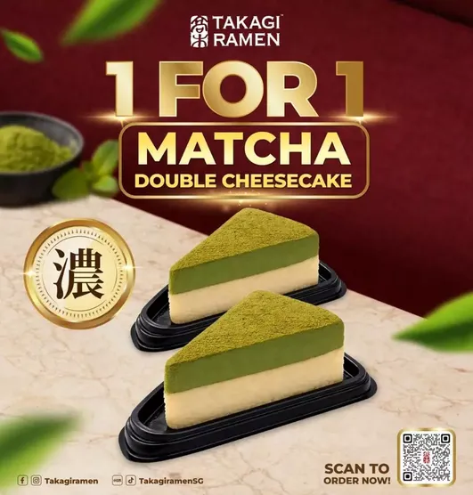 Cheesecake Deal- Buy one get one free Deal!