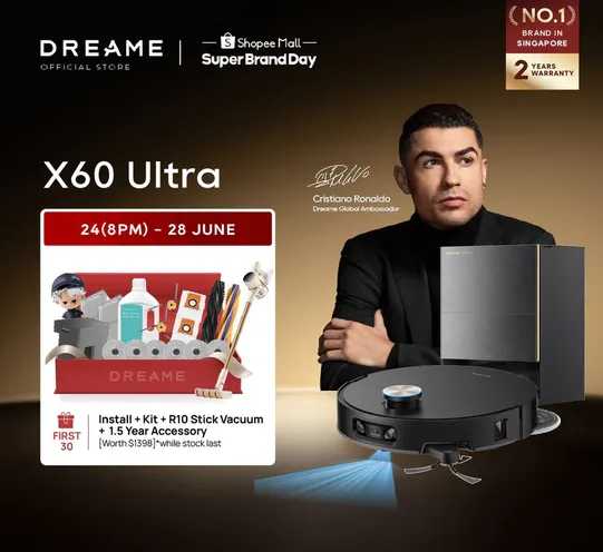 Robot Vacuum Dreame Deal!